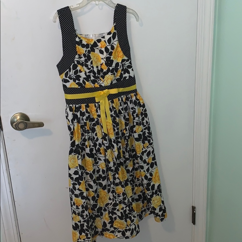 floral kids dress